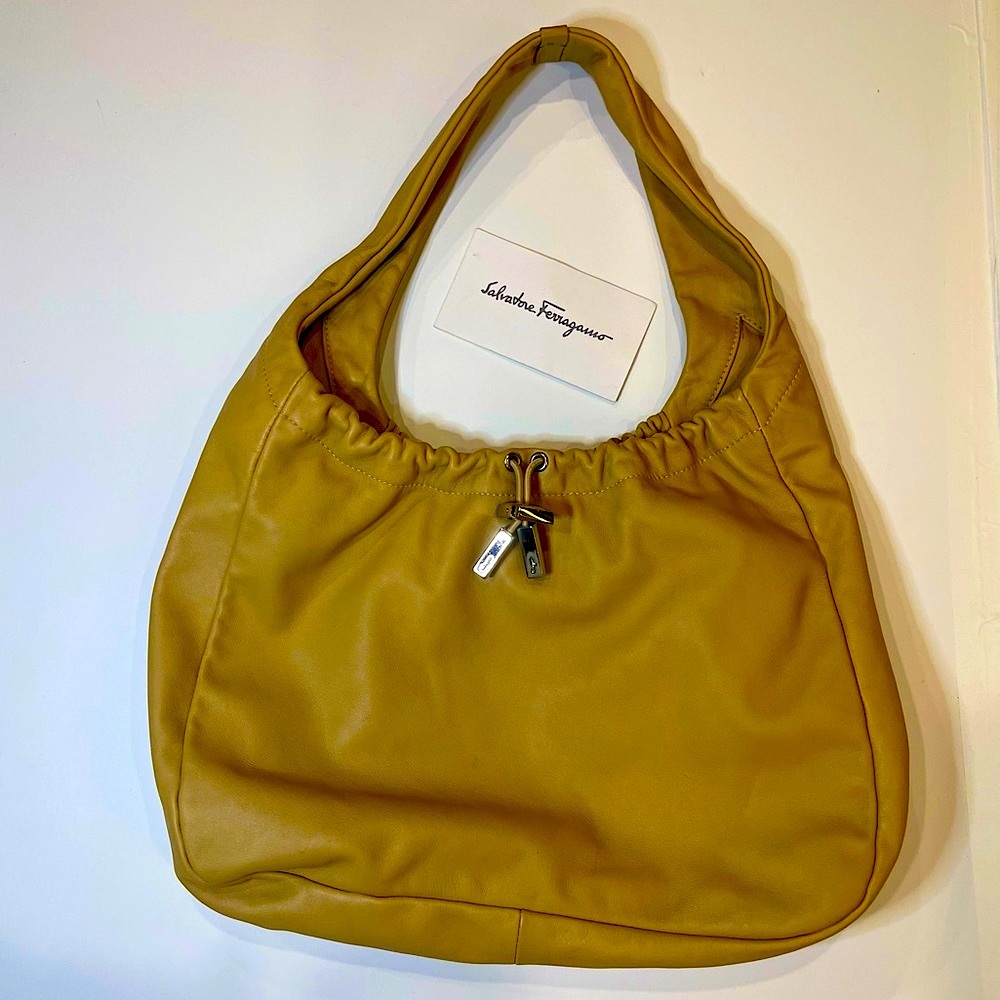 New Leather Ferragamo Bag